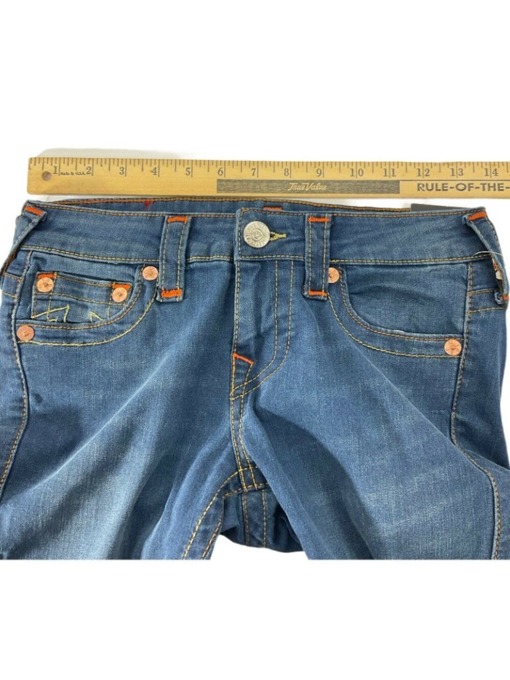 True Religion Jeans Womens Sz 27 Stella Low Rise Skinny Dreamcatcher Stretch Nwt - Picture 4 of 12